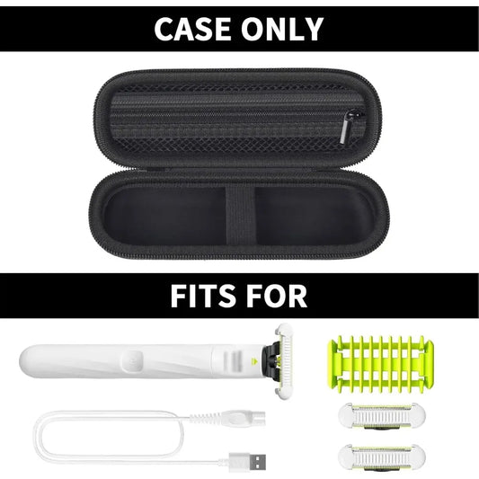 Schutzhülle / Tasche kompatibel mit Philips OneBlade QP1924 Body Groomer – Hardcase Reisetui
