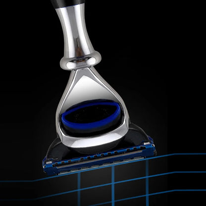 Rasierhobel Titan mit Metallgriff – klassische Nassrasur