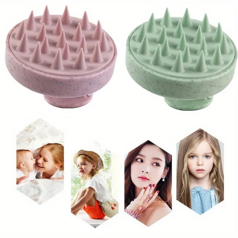 Silikon Massagebürste 2-in-1 – für Dusche & Kopfhaut