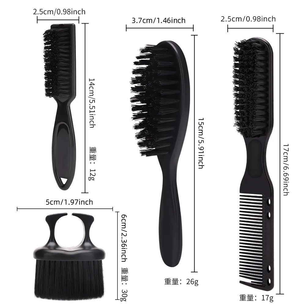 Bartpflege Set – Bürste & Kamm