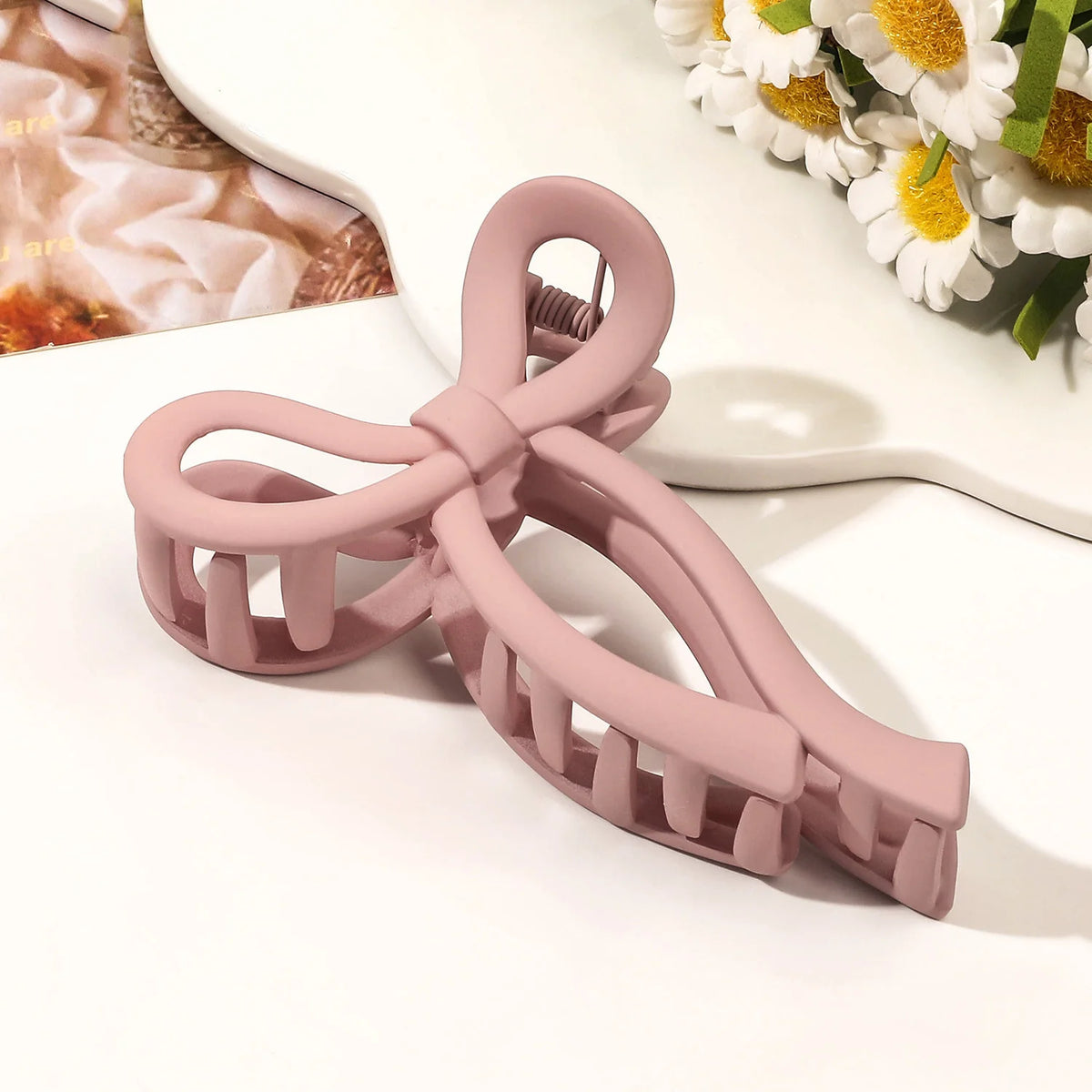 Große Haarklammer Matt – eleganter Haaraccessoire