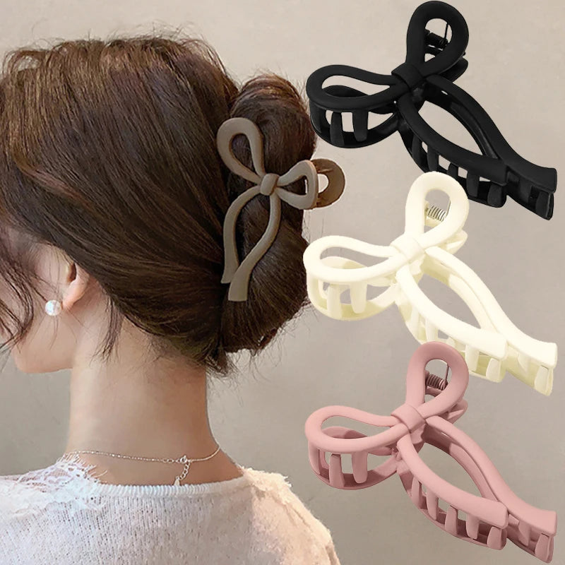 Große Haarklammer Matt – eleganter Haaraccessoire