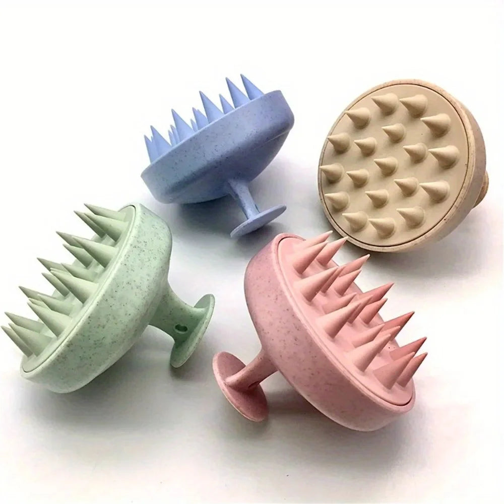 Silikon Massagebürste 2-in-1 – für Dusche & Kopfhaut