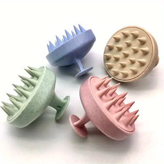 Silikon Massagebürste 2-in-1 – für Dusche & Kopfhaut